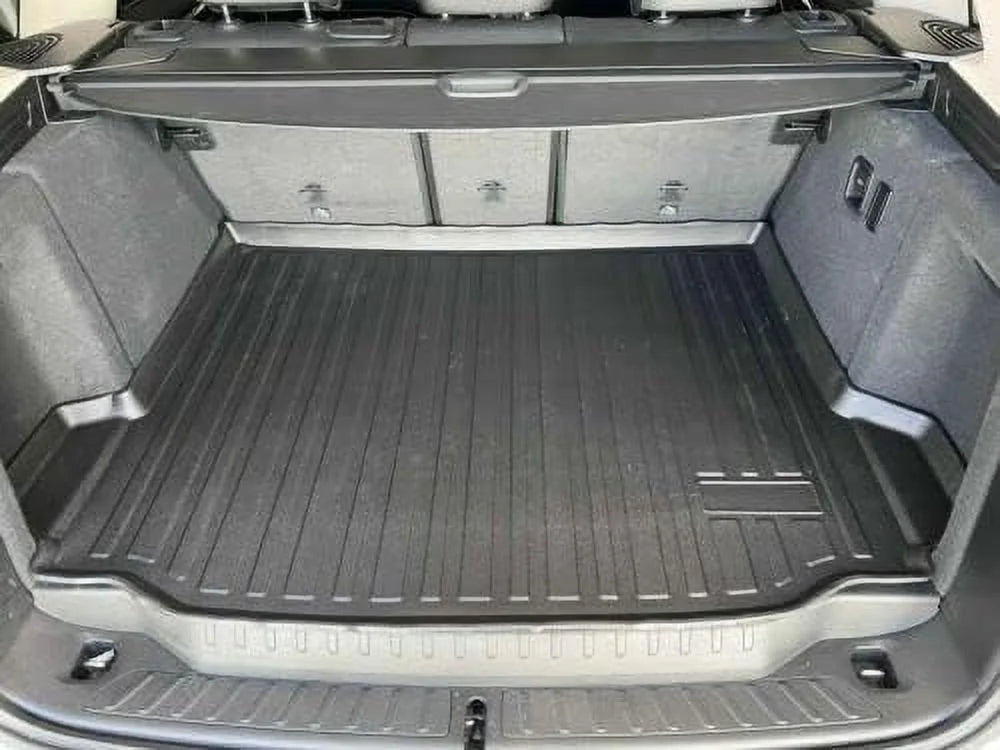 Pre-Cut Trunk Rubber Mat EA 2018-2024 Raised Weather-Resistant – Cars Car Cargo EACCESSORIES Non-Slip Trunk for with – Mat Mats Design – – to – Easy Lip Install X3 for BMW Trunk Liner Laser