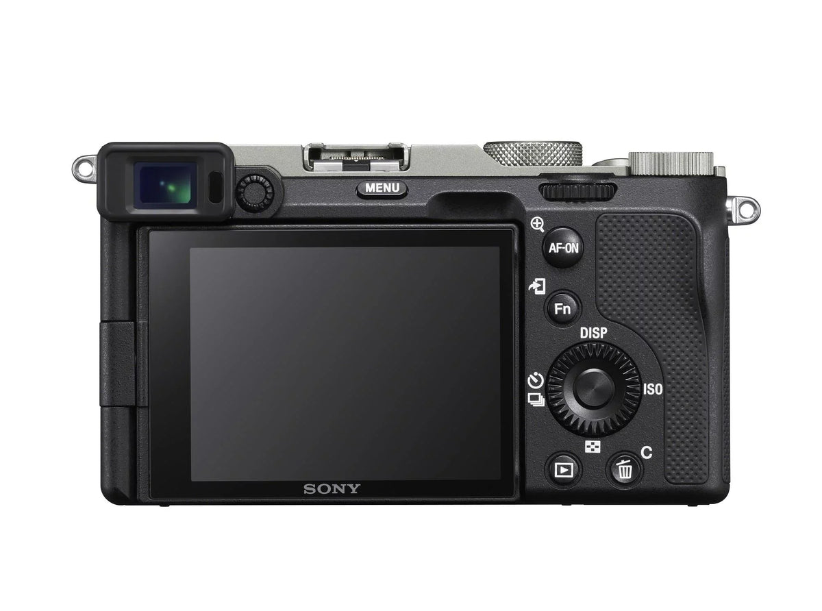 Camera Lens Alpha Mirrorless 28-60mm (Silver) FE Bundle with a7C Essentials Sony