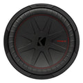 12 4 1000W Inch CompR Audio Power Car Black DVC Max Subwoofer, KICKER Ohm