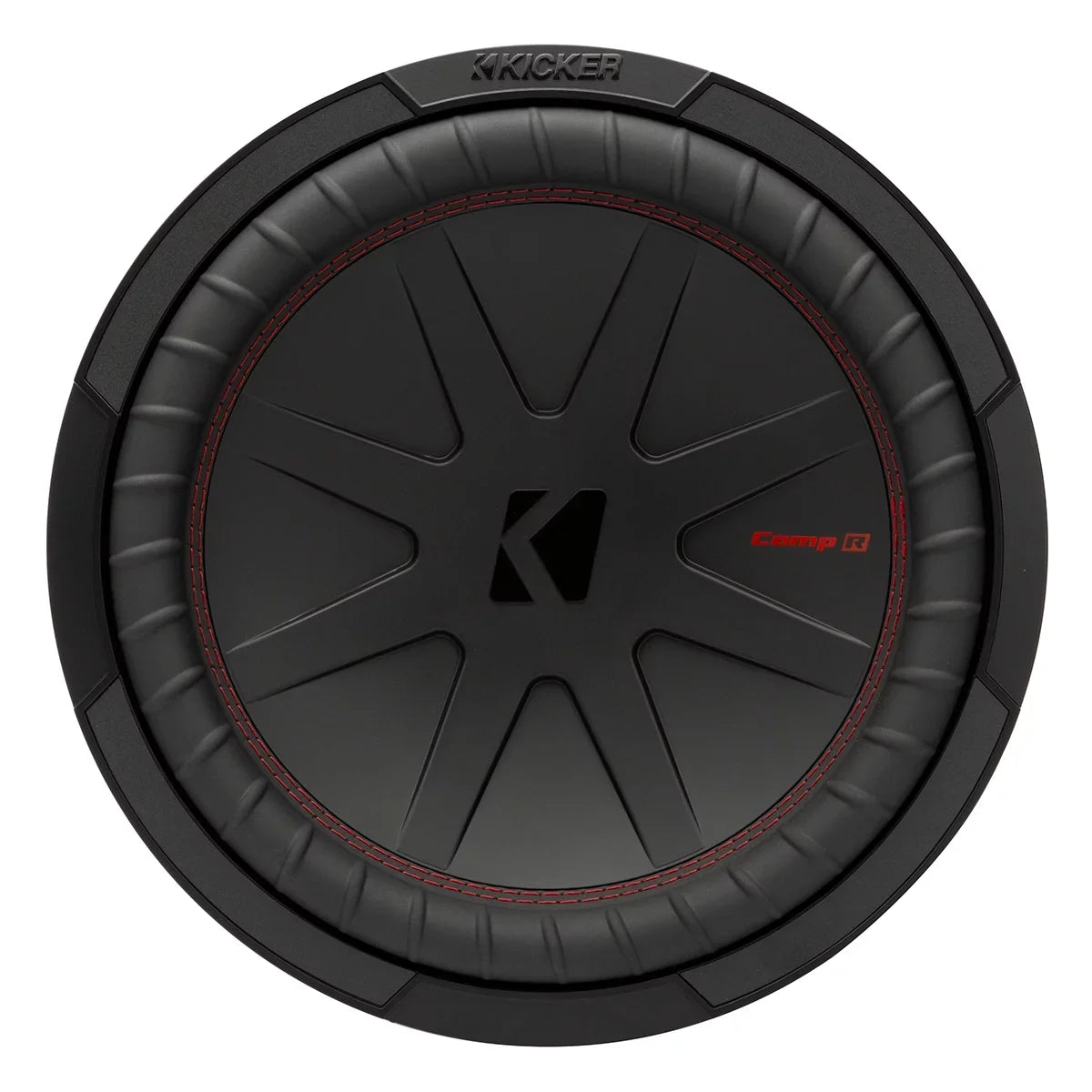 12 4 1000W Inch CompR Audio Power Car Black DVC Max Subwoofer, KICKER Ohm