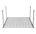 42"W 24' Overhead 28"H, 48"L WORKPRO Garage x Rack, x Silver, Ceiling