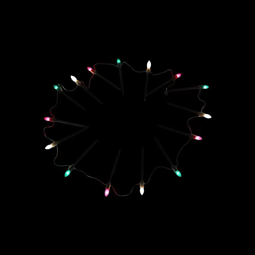 Pathway Clear Decor 15 Christmas Lighted C9 Set Red, and Northlight of Green Marker