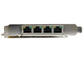 PoE - / Ethernet Network Express Port StarTech.com NIC Gigabit Power over PSE Card 4 PCI PCIe