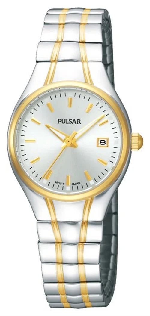 Bracelet Tone PXT832 Two Expansion Women's Silver Dial Watch