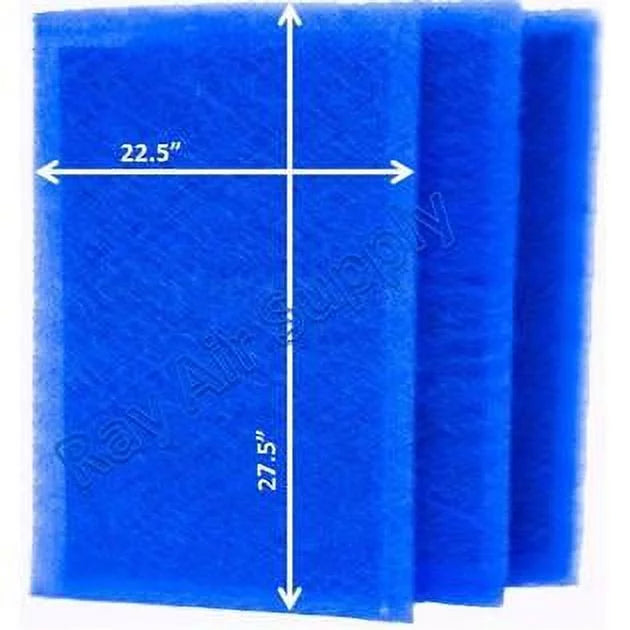 Replacement 24x30 (3 Refills Cleaner Filter Air Dynamic Pads Pack)