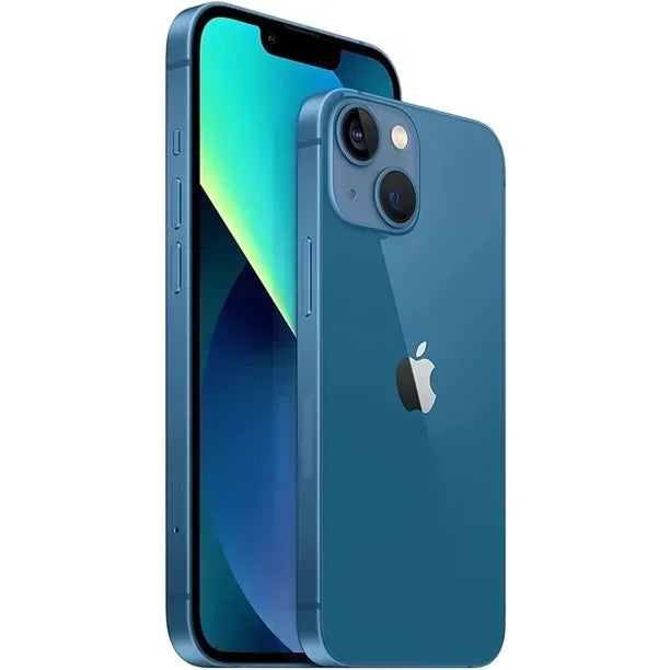 iPhone Blue Unlocked (Refurbished: 13 Mini 128GB Apple Pre-Owned Good) Phone Fully
