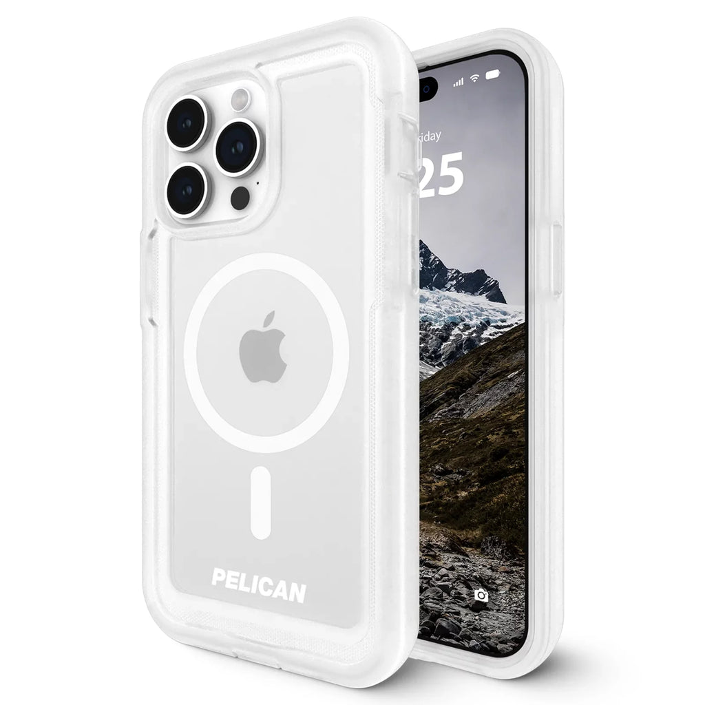 Max Clear Apple Clip [MagSafe Pro Case Voyager with Belt iPhone Pelican Compatible] 15 - Series Holster
