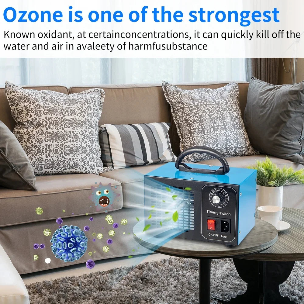 Ozone Pollutants Machine Glossy Dust - Finish & 41dB with Room Kydely Eliminate Steel Powerful Ozone Smoke,