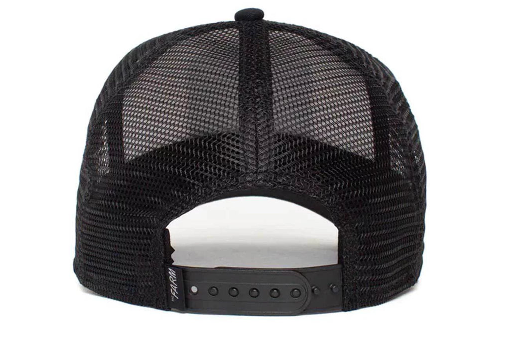Animal Bros Cash Trucker Size Cap, Goorin The Cow 101-0383-WHI Farm One