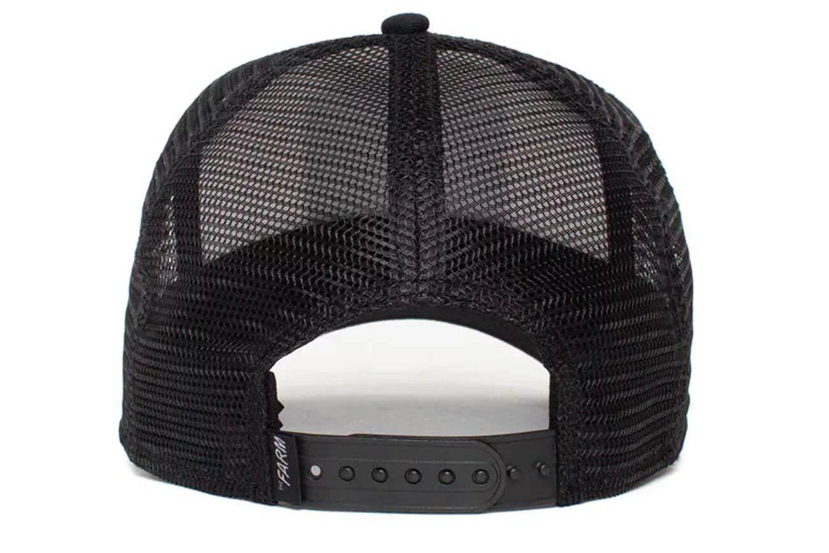 Animal Bros Cash Trucker Size Cap, Goorin The Cow 101-0383-WHI Farm One