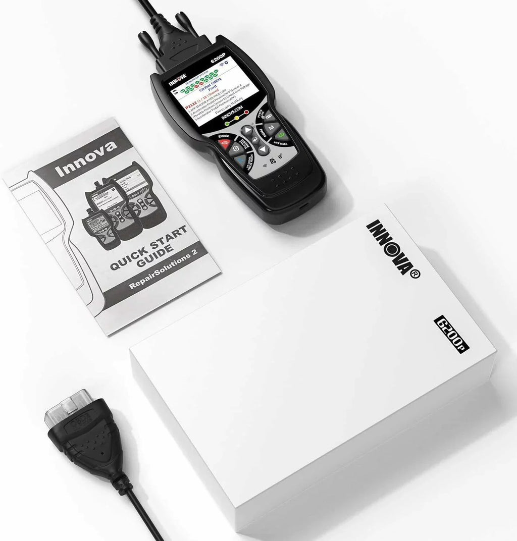 OBD2 Oil Scanner Bluettoth Reader INNOVA Diagnostic Registratio ABS Code 6200P Battery System Tool Full SRS