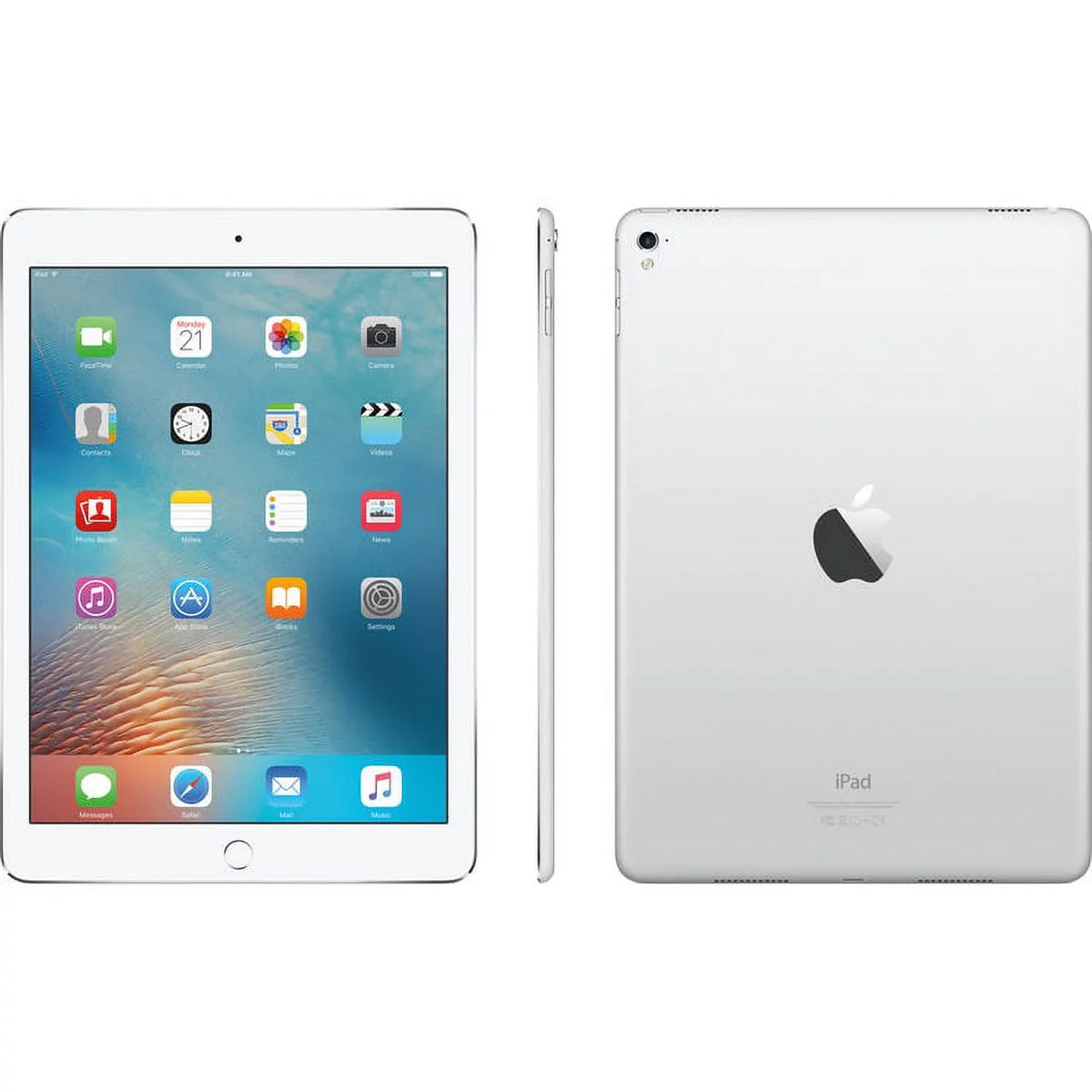 Restored 32GB iPad (Refurbished) 9.7" (MLMP2LL/A)(2016) Silver Pro WiFi