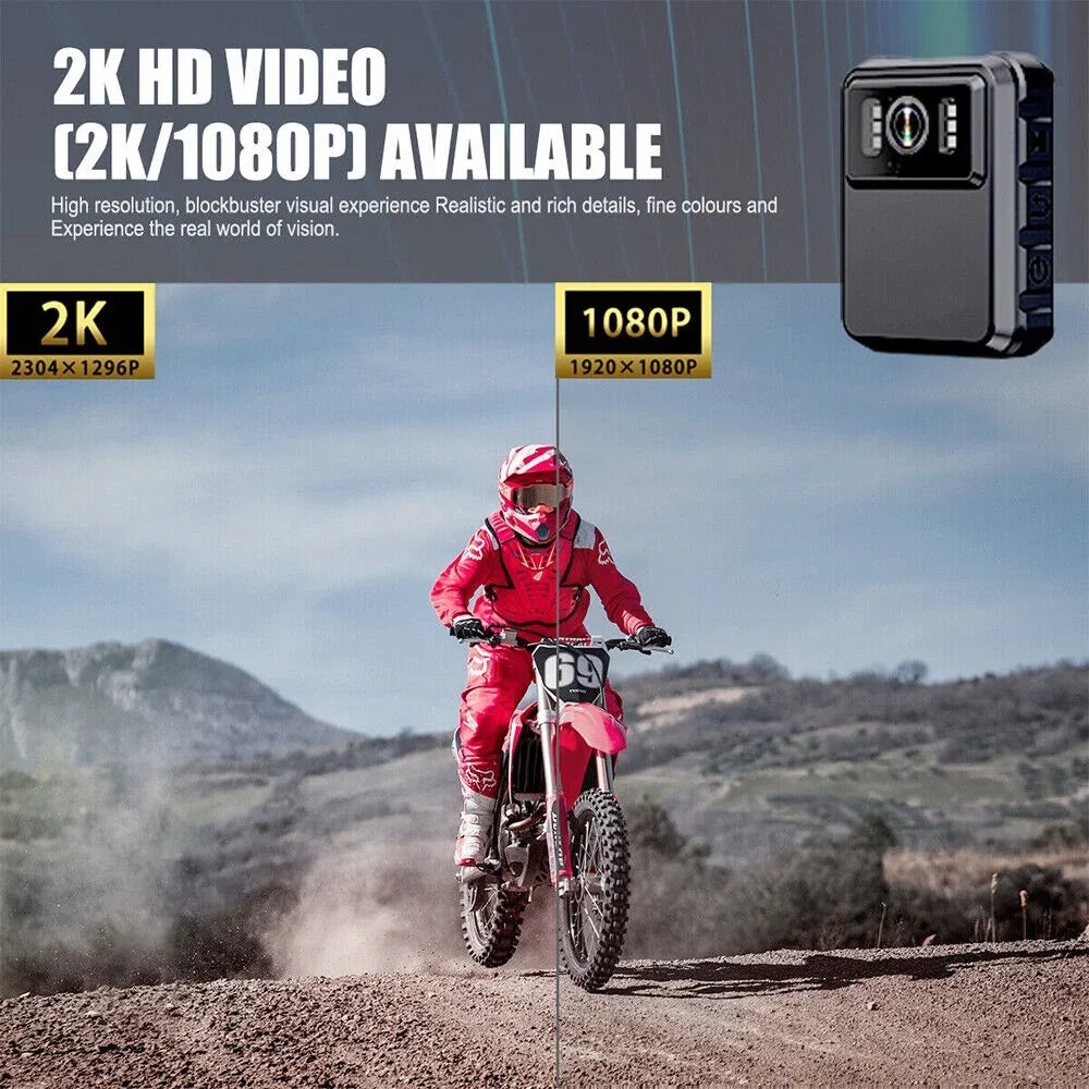 '- WiFi Body DVR Camera 1080P with Mini and Video Camcorder JahyShow Night Connectivity Vision Audio