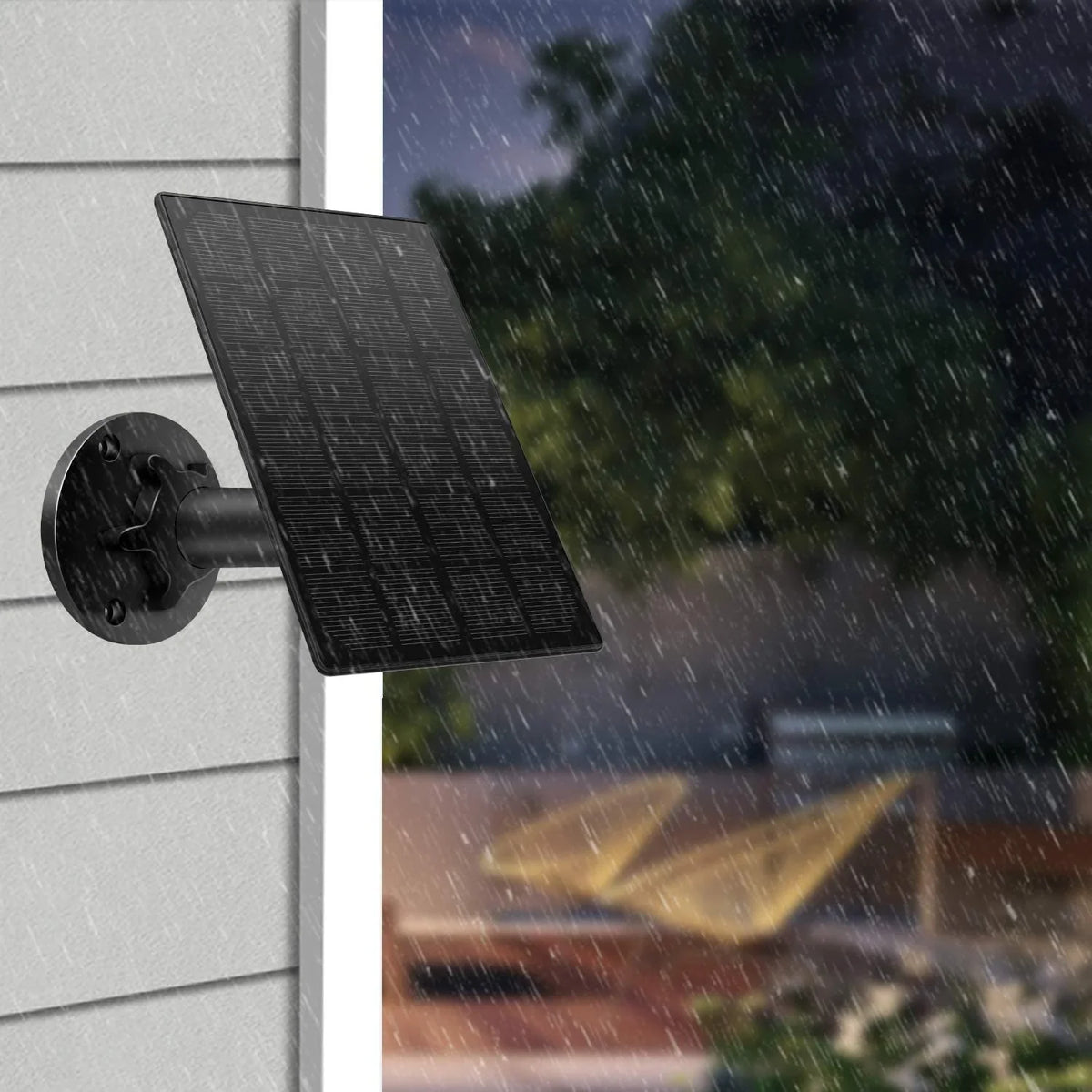 USB Camera,Waterproof Solar Panel Rechargeable Outdoor for Cable, Solar Panel with 9.8ft y