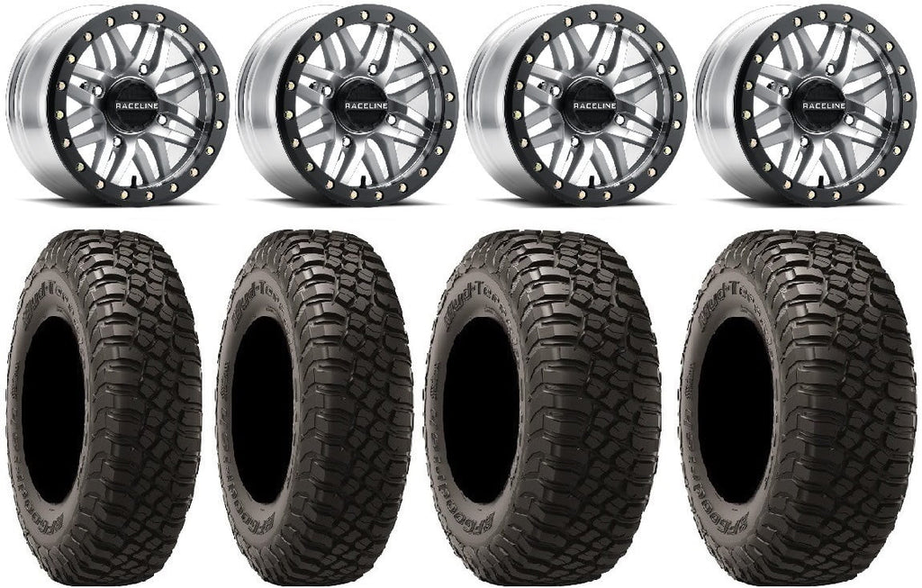 Mh KM3 Ryno Raceline 550 Wheels Sportsman Bdlk 14" 850 Tires 27" BFG 1000