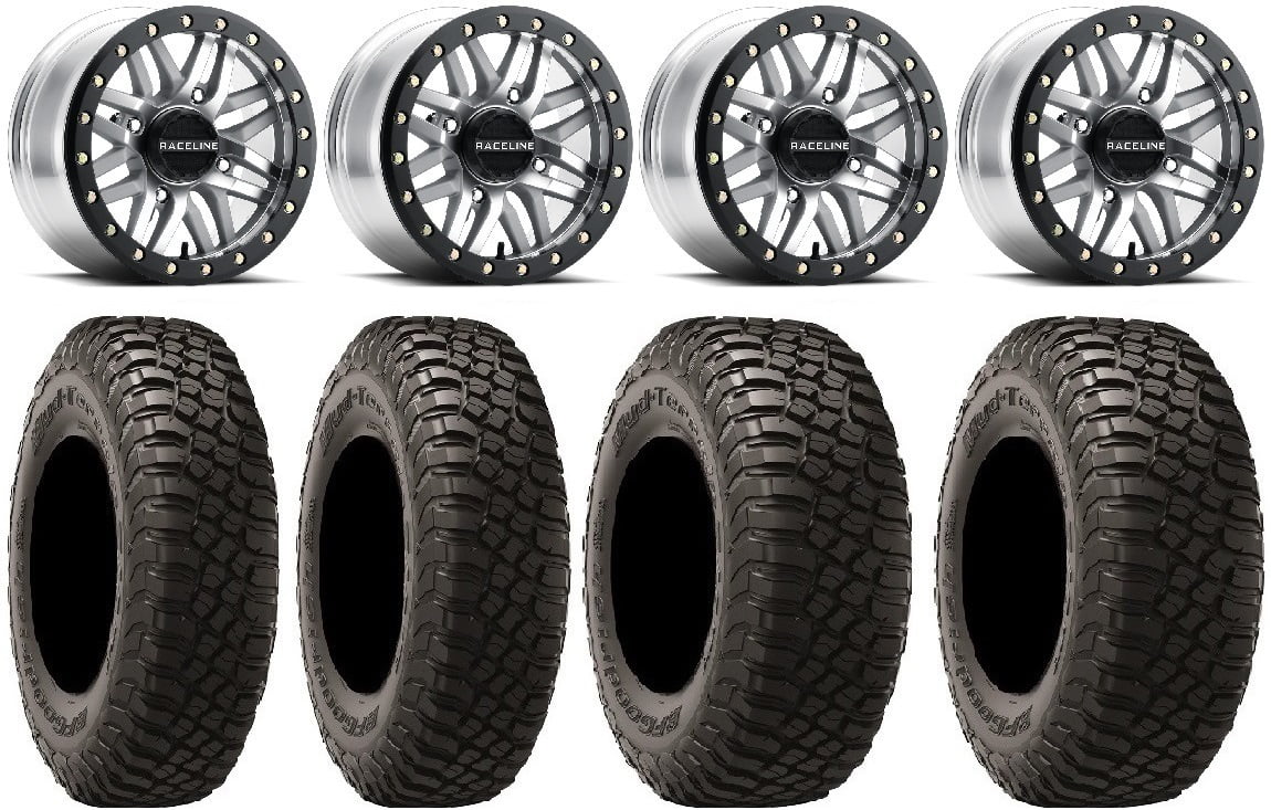 Mh KM3 Ryno Raceline 550 Wheels Sportsman Bdlk 14" 850 Tires 27" BFG 1000