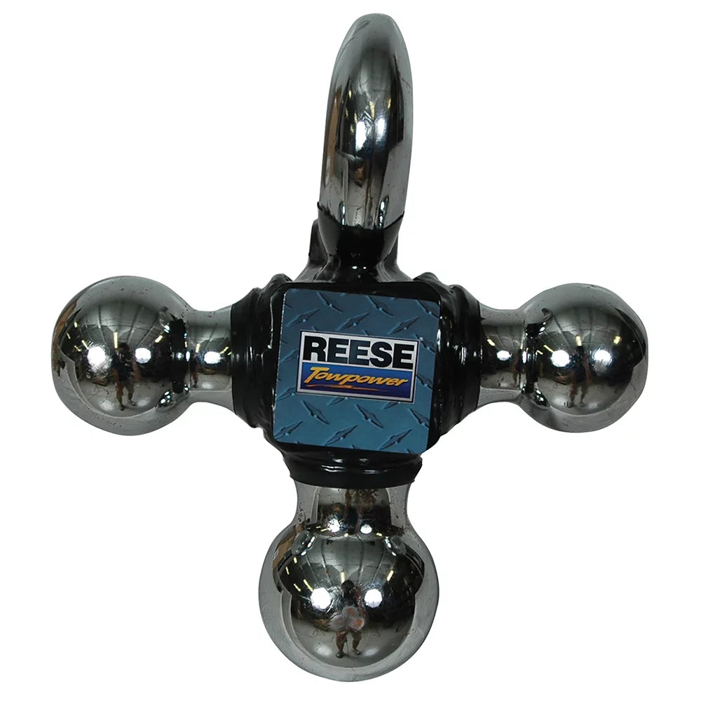 Duty Hook Reese Mount Tri-Ball Towpower 7031400 Trailer Ball Hitch Heavy w/ Tow