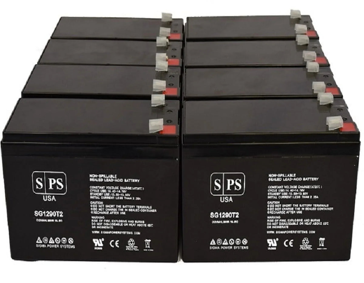 ZS01 (SG1290T2) PRO (8 SPS Replacement Pack) DOLPHIN, 12V Battery SEA DOO 9Ah T2) for (Terminal Brand