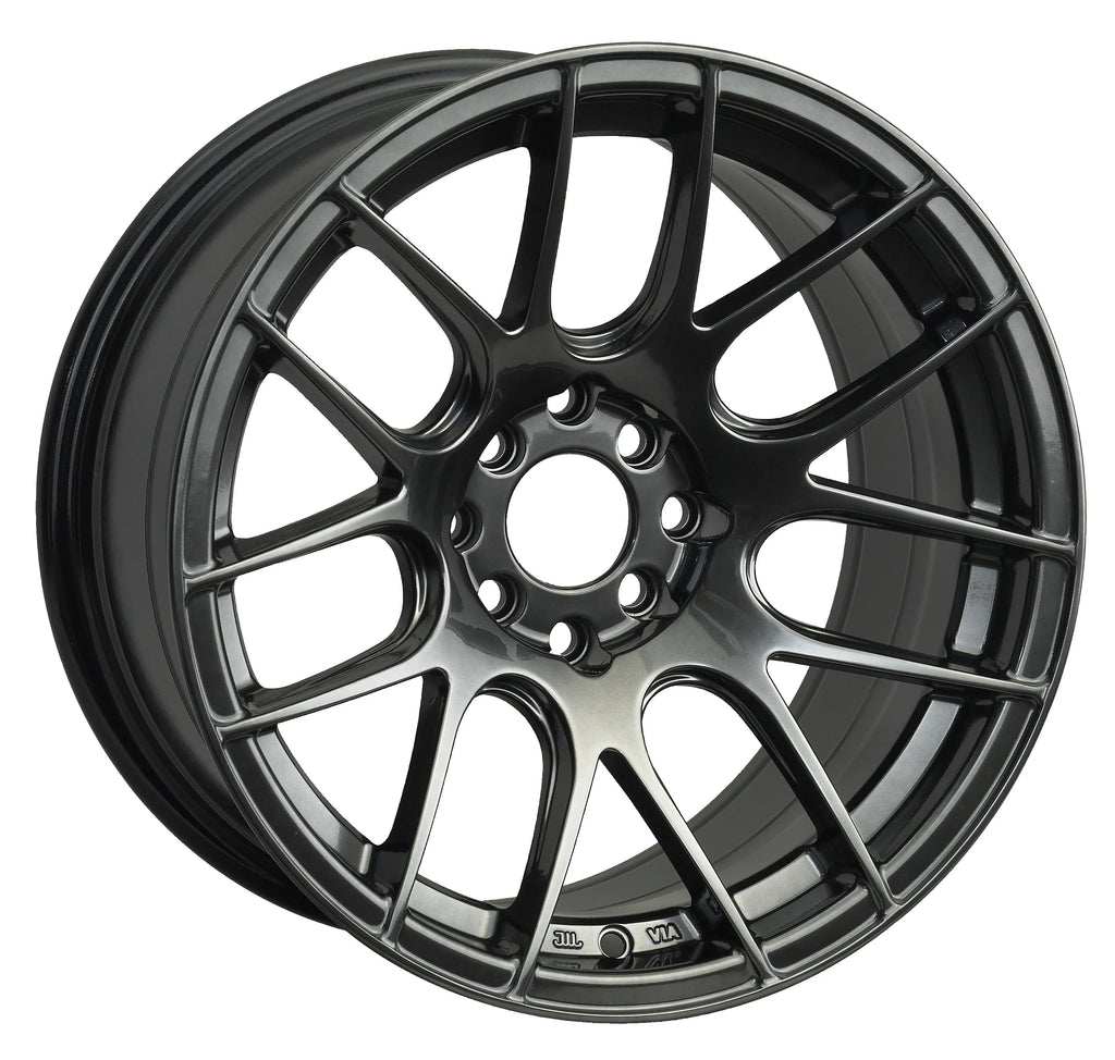 20et 16x8 Wheel 4x100/4x114.3 Black XXR 530 Chromium