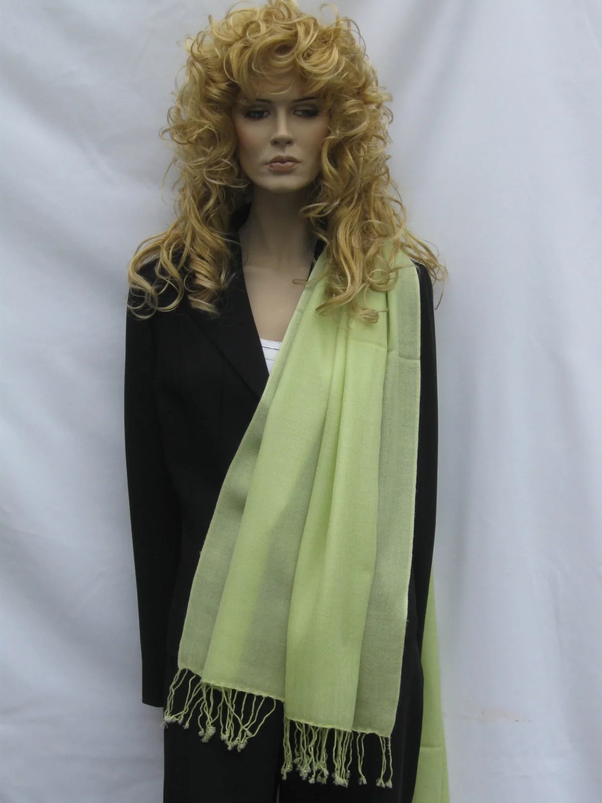 Scarf/Pashmina Shawl/Cashmere/Cashmere Green) (Mint Scarf/Wool/Silk Scarf/Scarves/Shawl/Shawls/Stole/Wrap/Pashmina