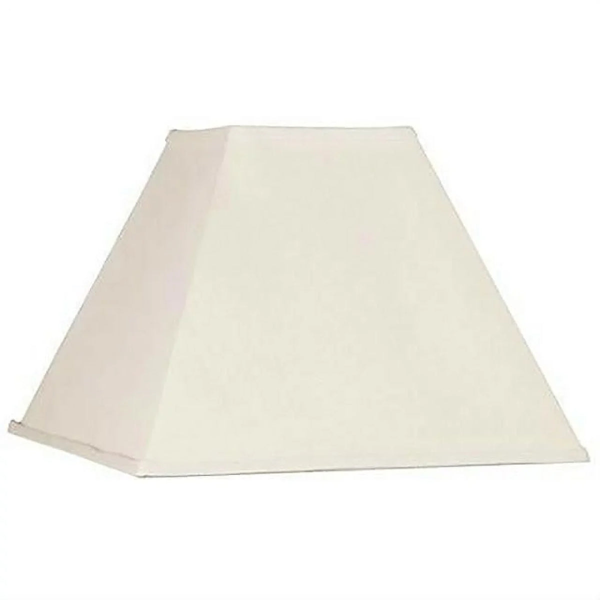 Lampshade 8 Nickel Silk Eggshell Style Square Mission Inch On Clip