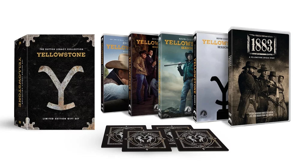 Dutton Limited Dutton ( Collection Coasters Yellowstone- Ranch Legacy Collectible Edition DVD)