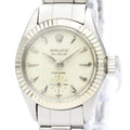 White Hand-Winding Gold ROLEX BF551892 Used Precision Steel Mens Vintage 6525 Authenticated Watch