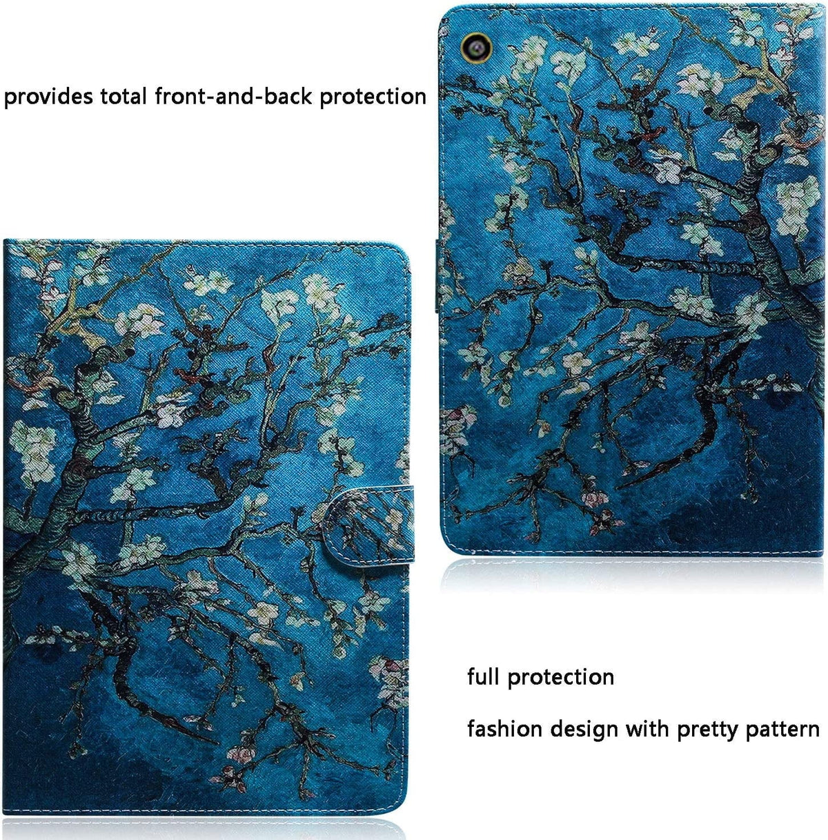 Case Gen, Kindle (8th/7th/6th Amazon for Oil Fire 8" Gogh Van Stand 5th HD 2018/2017/2016/2015), 8 ing