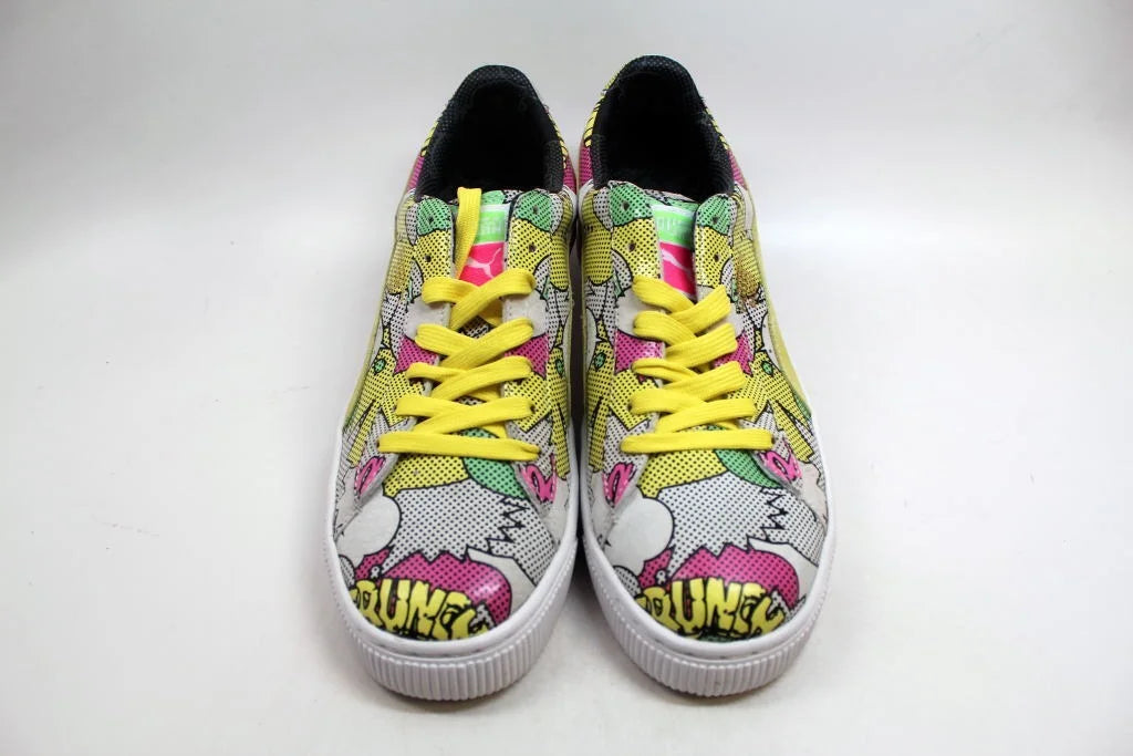 68 DOPE LOW NEW SHOES PUMA MULTI SNEAKER COLOR BASKET COMICS 10 PRINT MEN SIZE
