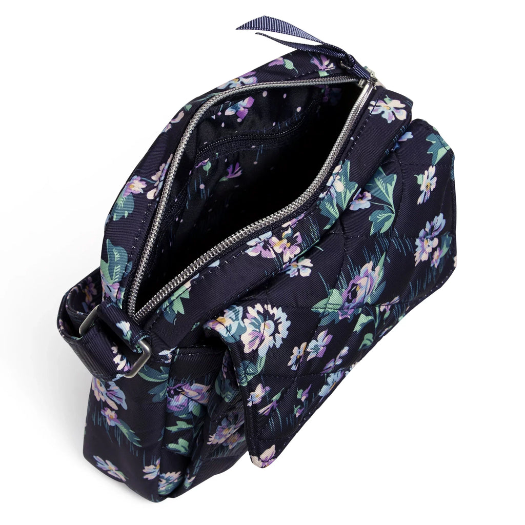 Garden Crossbody Women's Bag Small Twill Vera Navy Performance Bradley