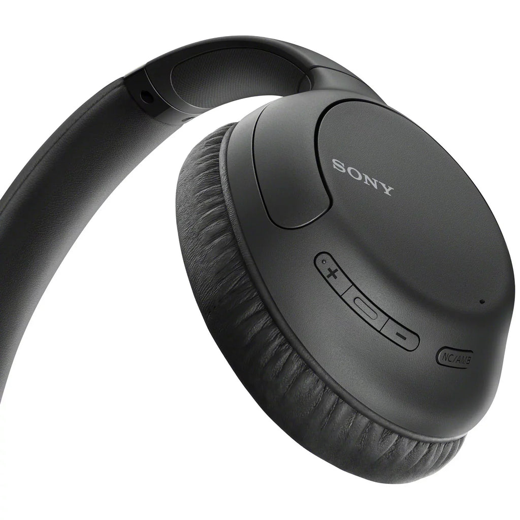 Bundle Headphones (Black) with Deco Gear Noise-Canceling Sony WH-CH710N Wireless Case