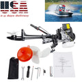 Motor 3.6 HP Boat With 4 Cooling Air 55CC Engine Outboard Stroke System Machine