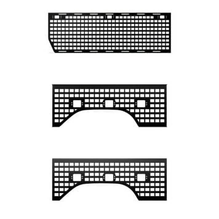 CHEVROLET SILVERADO RACK Panel LD Rail 2021-2022 Fits select: Rack Bed CARGO Cargo SILVERADO, 2019 Side CHEVROLET Putco 195001