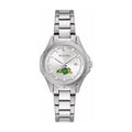 Women's Bison Bulova Classic Steel Watch Sport NDSU Silver Stainless