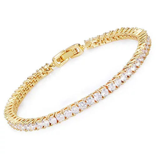 Out Women's a blinged-Out Timeless Iced Testament Glamour Classic-GLD) Crystal Luxury Diamonds Beauty True Watch, to and (L0504LA-T