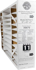 X6670 Replacement 11 16x25x5 Filter MERV Box