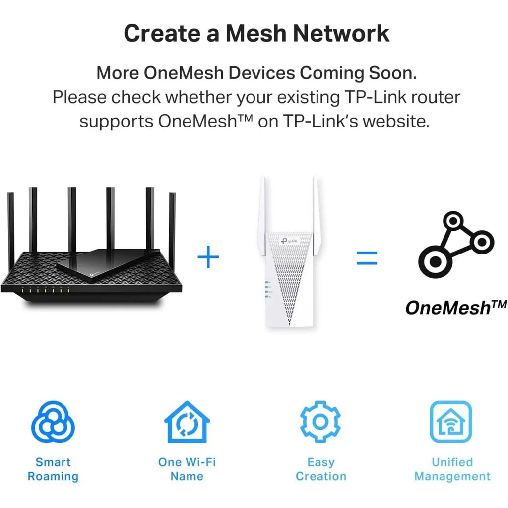 6 Extender AX3000 Mesh RE715X WiFi TP-Link