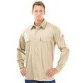 FR Beige, X-Large Benchmark Cal Really 9.5 FR, Flame-Resistant Shirt Units) Nice (3
