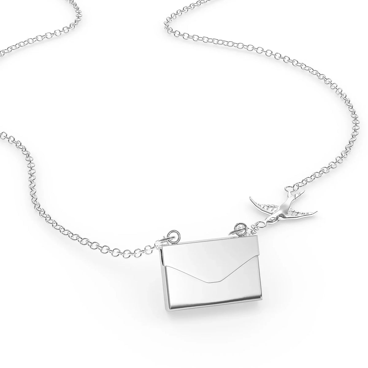 Pennsylvania Ski silver a Resort - Envelope Necklace Resort in Locket Neonblond Ski Camelback