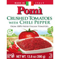 '- Pepper (Pack with Tomatoes Chili Crushed 13.8oz of 12) Pomì