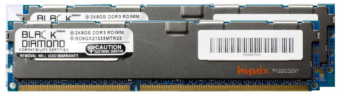 5000 Black Memory DDR3 PC3-10600 240pin Upgrade 5016I-NTF SuperMicro 16GB for Module 2X8GB 1333MHz Memory RAM RDIMM Diamond SuperServer