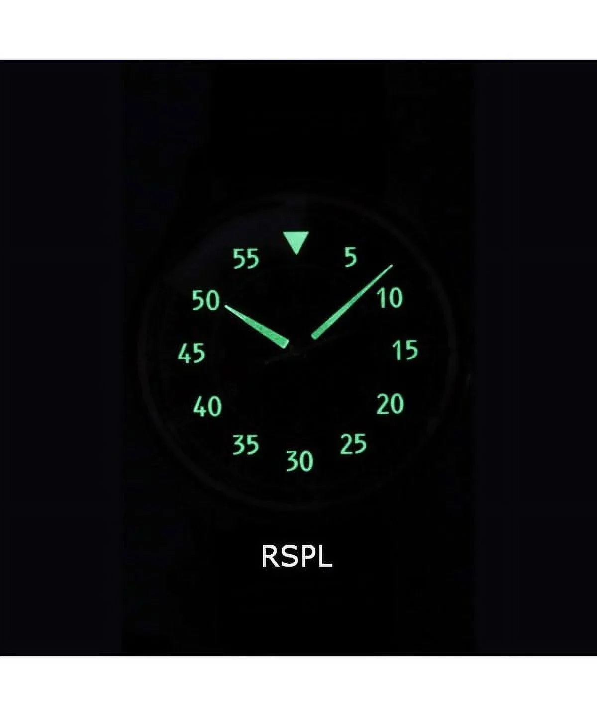 Leather Dial 200M Ratio Black Pilot Men's Watch Sunray Automatic RTS321 Skysurfer