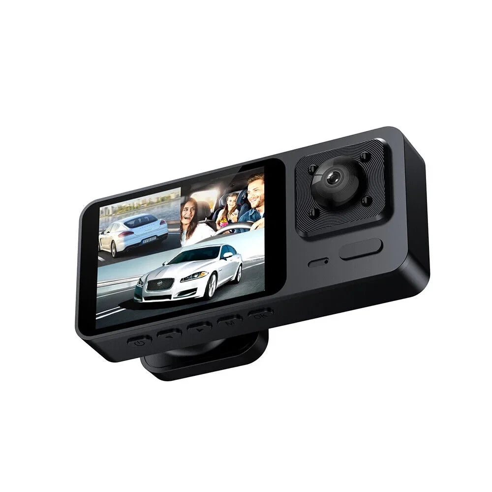 G-Sensor Lens Cam Recorder HD Front/Rear/Inside 1080P Dash Paddsun Dual Camera Video Car