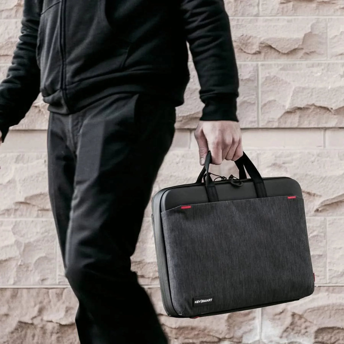 KeySmart Pro, Case to for 16" 15" Notebook, Urban Union MacBook Carrying (Briefcase) Apple Black