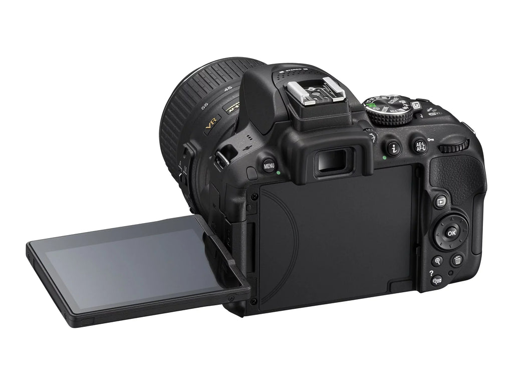 DSLR with 18-55mm and Nikon D5300/D5600 70-300mm Camera Lenses