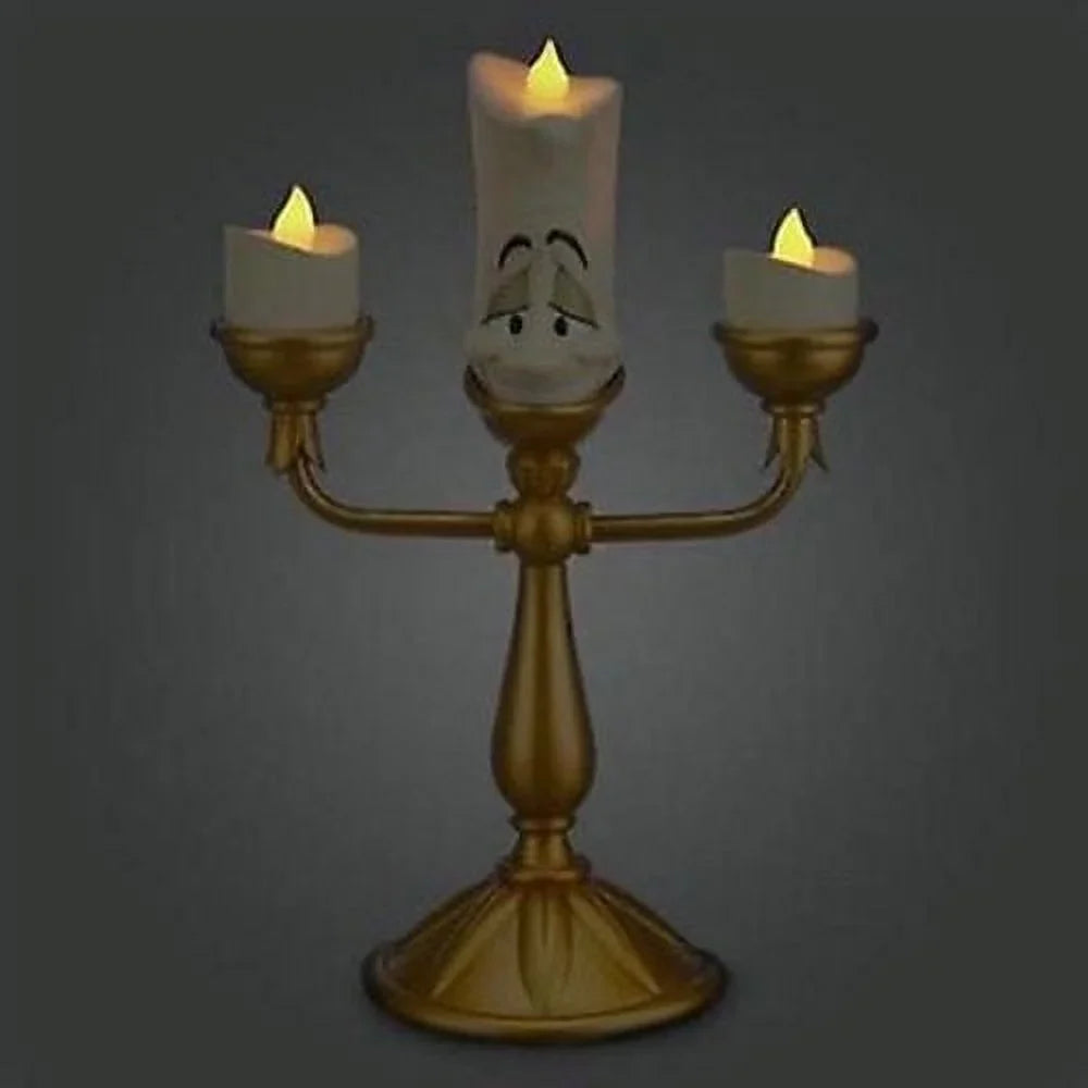new lumiere with light and beauty up box the candelabra parks disney beast