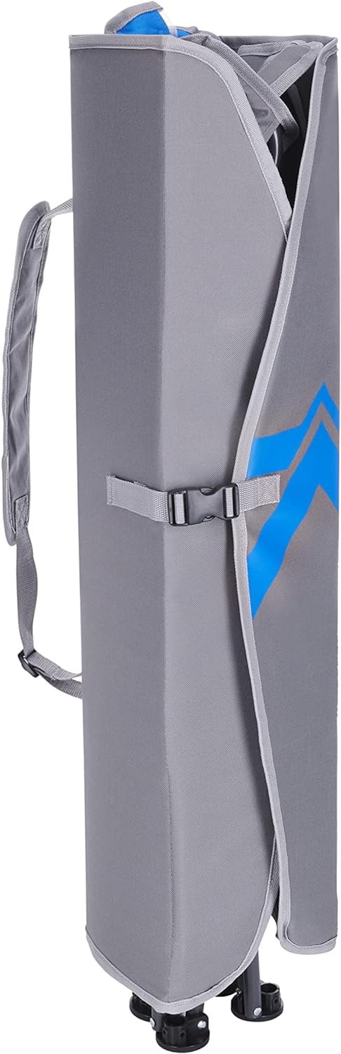 Original Camping, Foldable Canopy for and Kelsyus Grey/Blue Events, Tailgates, Outdoor Chair