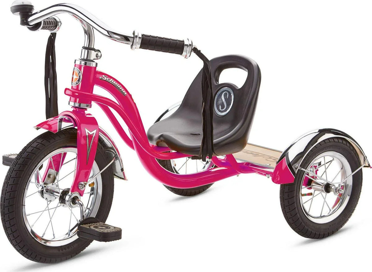 Tricycle, Classic Front 4, Ages Roadster - Wheel, Schwinn Pink 2 in. 12