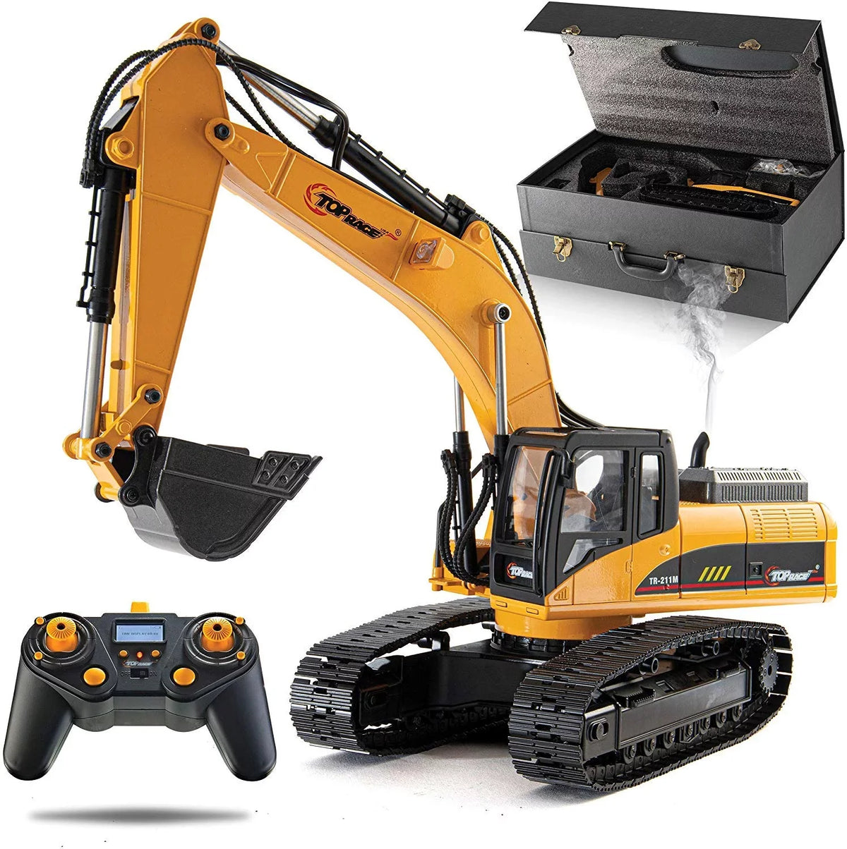 for Top Spare TR-211M, Battery Race RC 2000mAh Excavator 7.4v Replacement TR-213