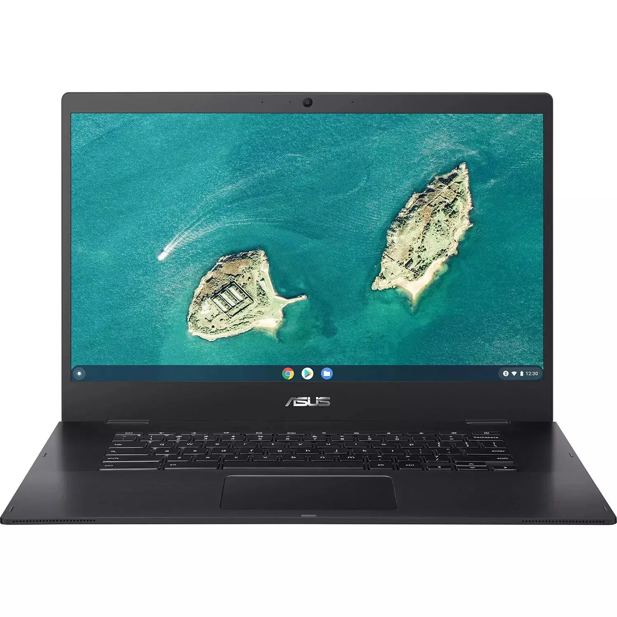 Graphics 500 RAM 64GB ASUS HD SSD Celeron CX1500CNA-SS44F-B (Refurbished) Restored Intel 15.6" OS Chrome Black 4GB 1.1GHz N3350U FHD